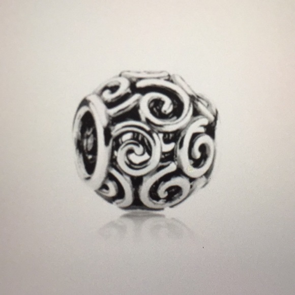 Pandora Jewelry - Pandora Openwork Swirl Charm - 790896